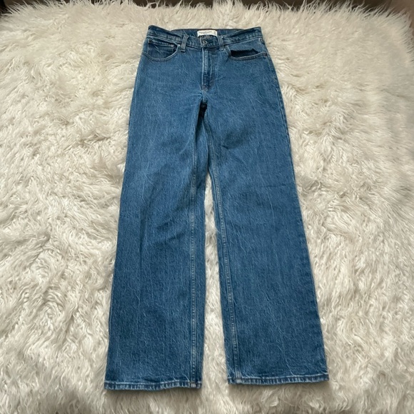 Abercrombie & Fitch Denim - Abercrombie The 90s Relaxed Jeans High Rise